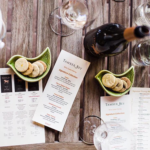 Courtyard Wine Tasting and Cookie Pairing